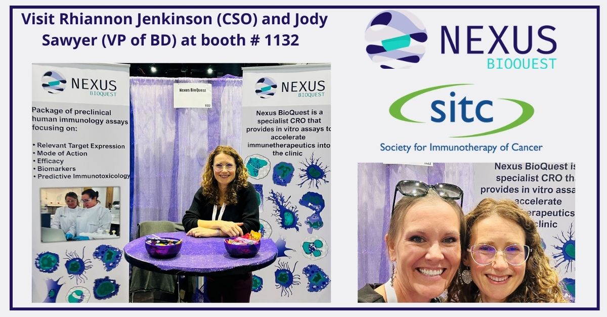 SITC San Diego 2023; we will be back in 2024 to visit our clients and